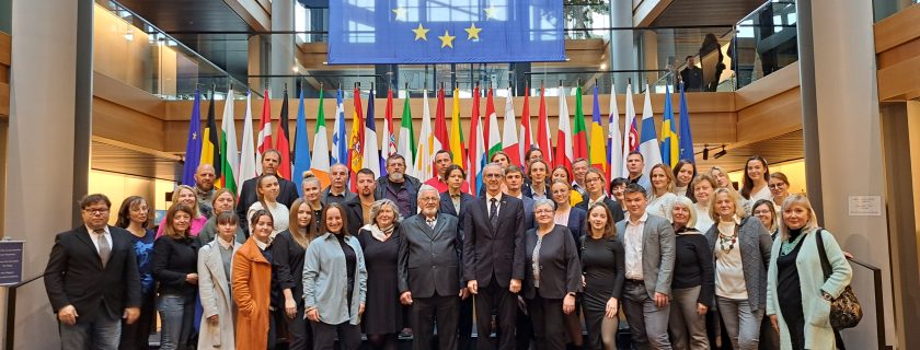 Návšteva Európskeho parlamentu v Štrasburgu