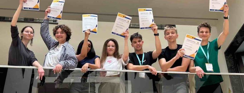 Žiačky Obchodnej akadémie v Detve na medzinárodnom stretnutí EuroApprentices v Bukurešti
